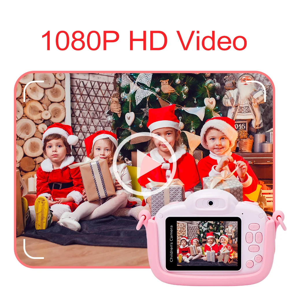 Детская цифровая камера Minibear для детей 1080P HD видео игрушка подарок на день