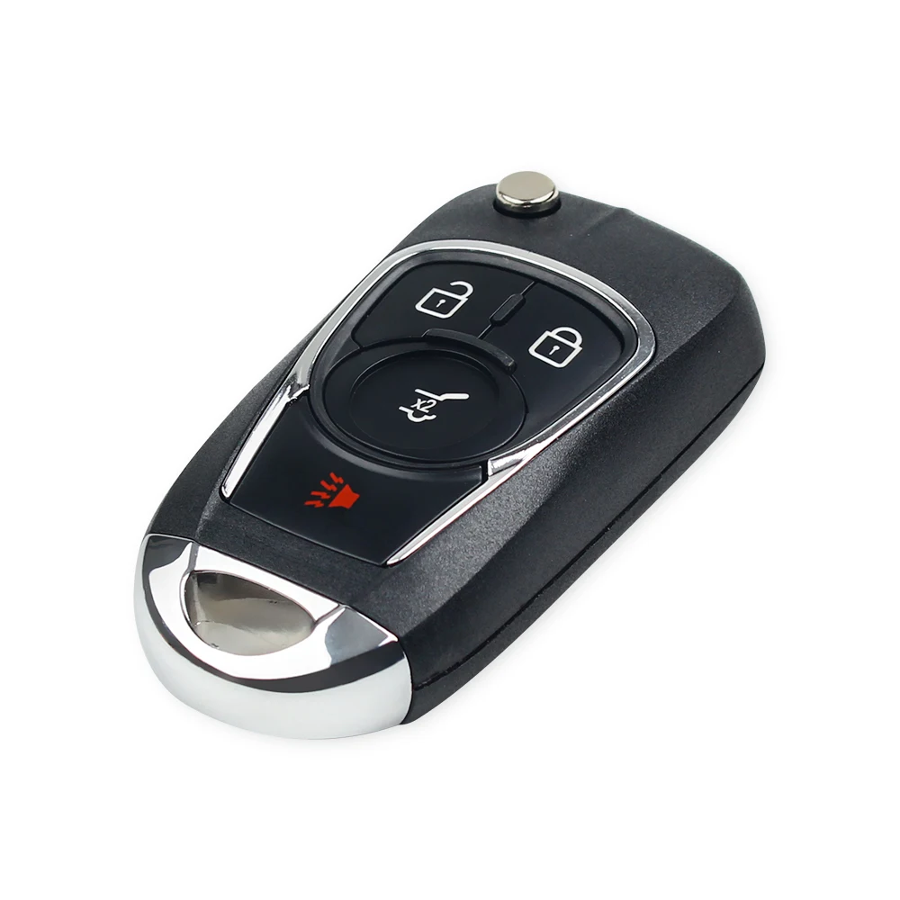 KEYYOU 10 шт. модифицированный чехол для выкидного ключа 2/3/4/5 кнопок для Chevrolet Cruze для Buick для Vauxhall, Opel Insignia Astra J Zafira C 2