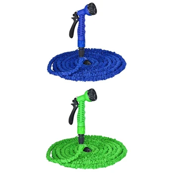 

100m Garden Sprinkler Portable Durable Telescopic Hose Garden Hose Water Gun Plastic Water Spray Gun Watering Car Washing Tool