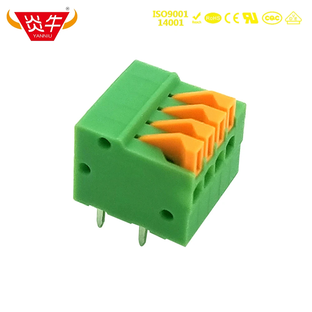 

2,54 мм DG141R 141R KF141R 2,54 2P ~ 24P коннектор для печатной платы, Винтовые клеммные колодки FFKDS/Φ, 54 1791826 PHOENIX CONTACT