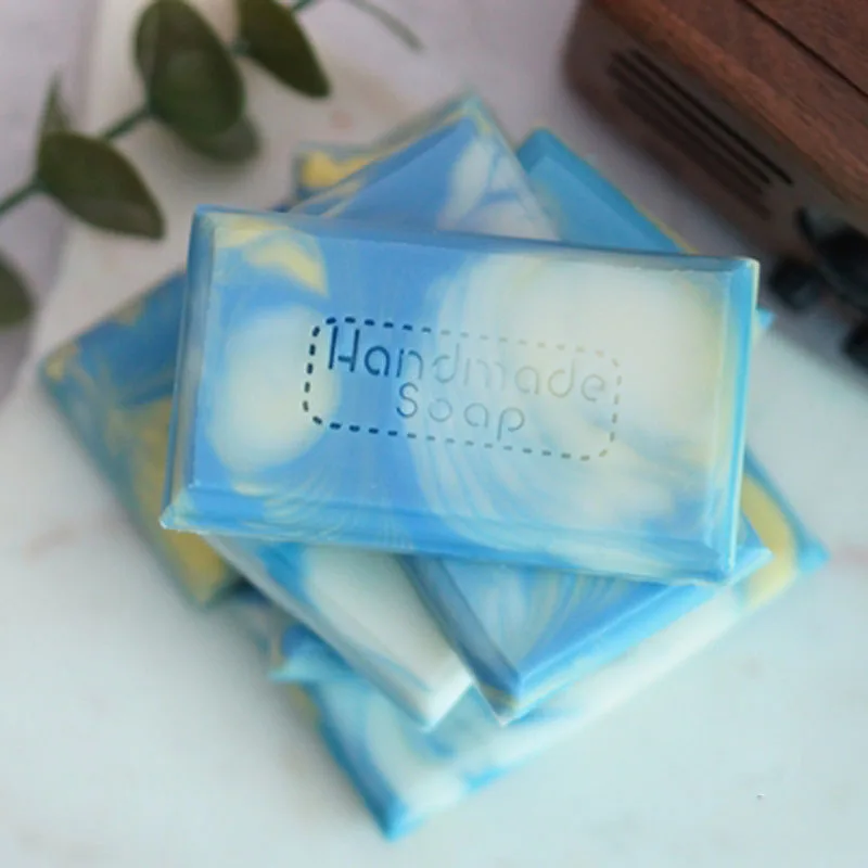Transparent Handmade Soap Making Stamp, Natural Soap Chapter, DIY Acrylic Chapters, Customize Tools Accessories