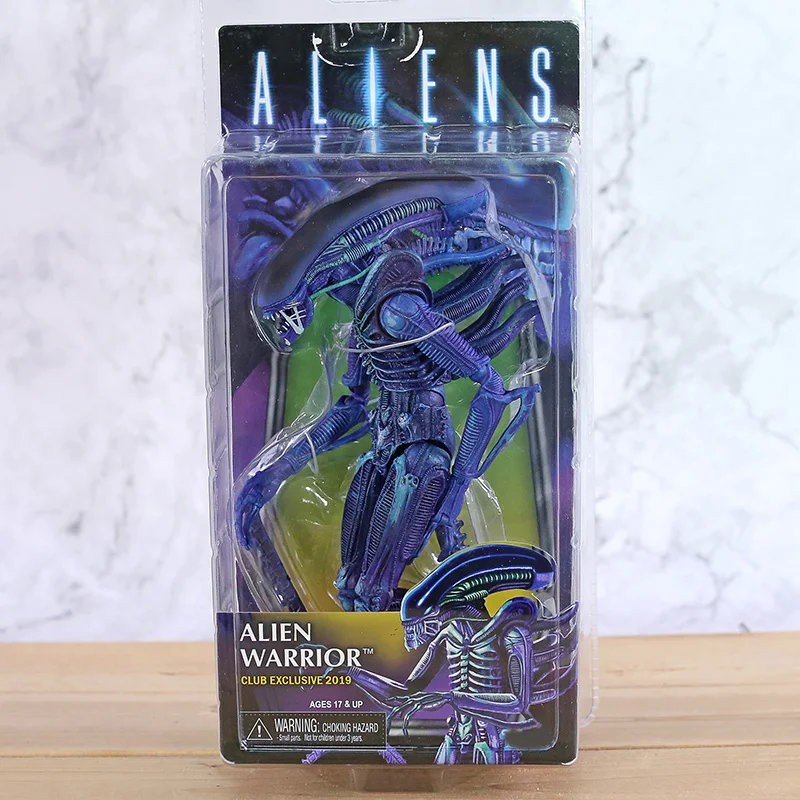 Инопланетянин NECA инопланетный воин клуб эксклюзивные 2019 ПВХ, движущаяся фигурка, Коллекционная модель, игрушка