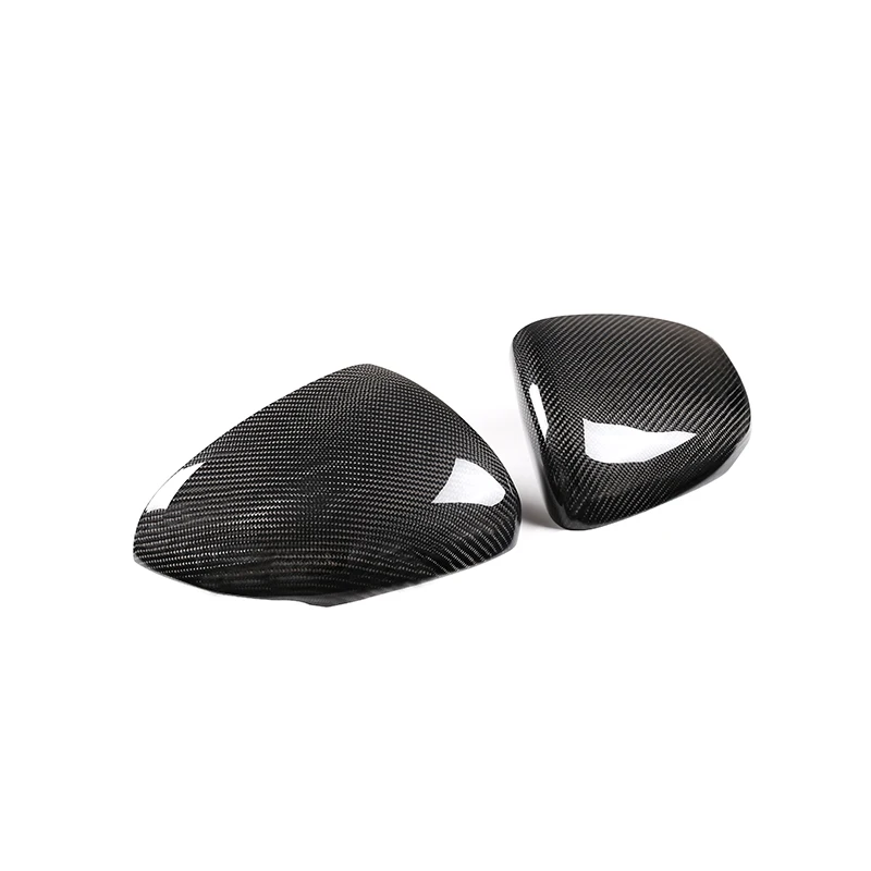 Carbon Fiber 2x Настоящее карбоновое зеркало заднего вида крышка Замена Корпус зеркала для Mercedes benz класс W177 V177 A180 A200 - Цвет: Carbon Fiber