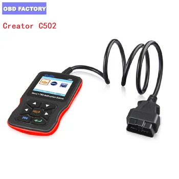 

Creator C502 OBD2 Diagnostic Scanner Cars Diagnostic Tools for Mercedes Benz W211 W203 W124 Auto OBD 2 Autoscanner Code Reader