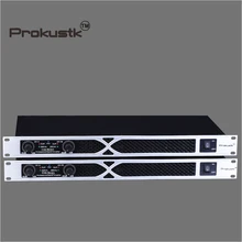 2 канала 500 Вт* 2 1U Класс D профессиональный усилитель мощности для вечерние бар клуб домашний кинотеатр концертный сабвуфер DS500 Prokustk