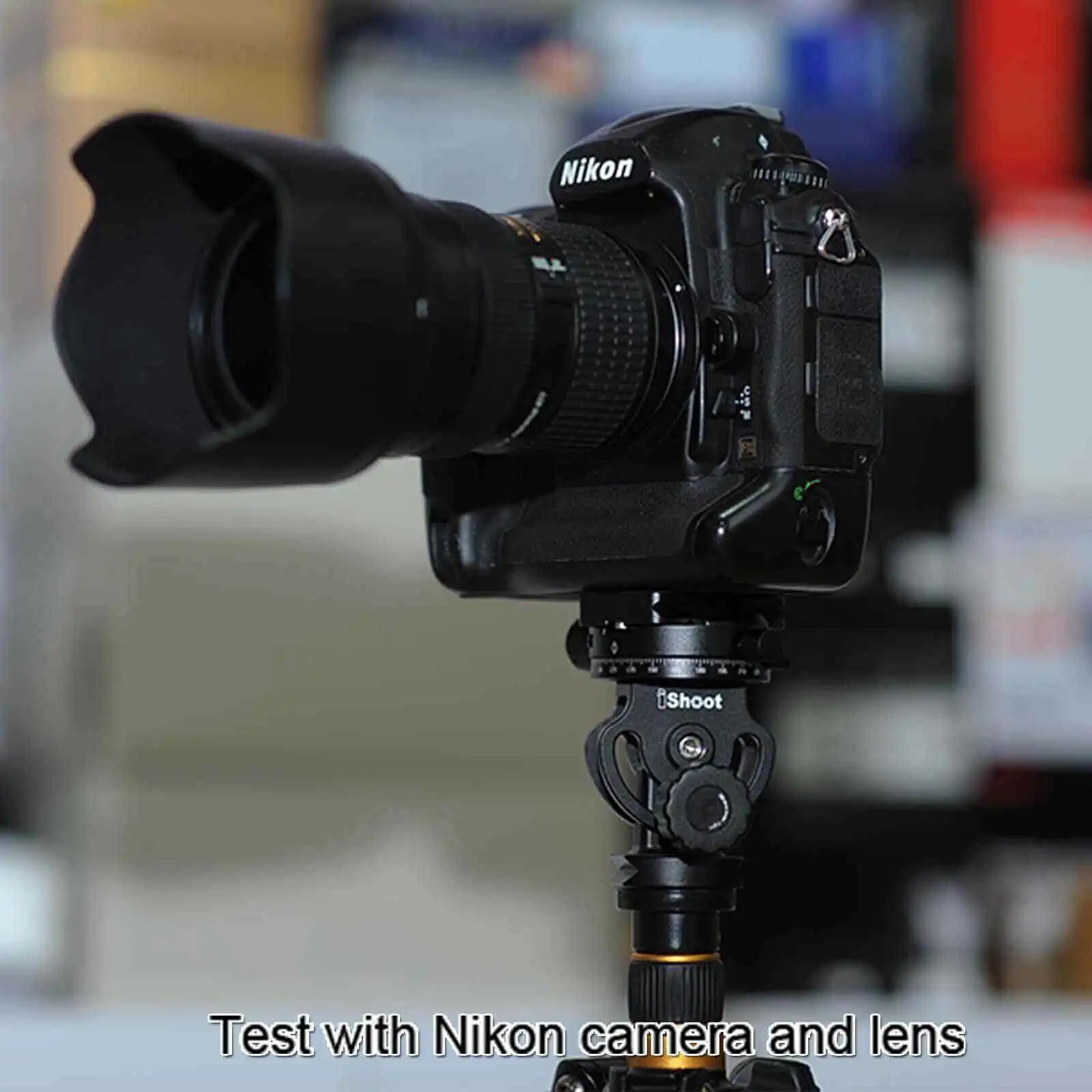 IShoot 2D 360 панорамная шаровая Головка для камеры штатив монопод шариковая головка быстросъемная пластина-распродажа