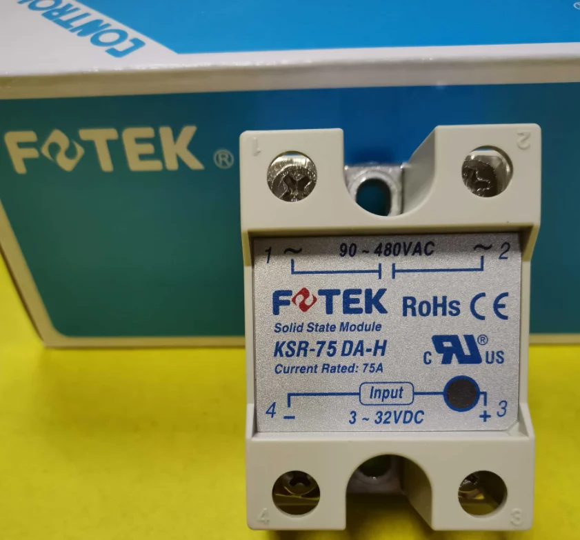 

Taiwan Yangming FOTEK Economical Solid State Relay KSR-75DA-H