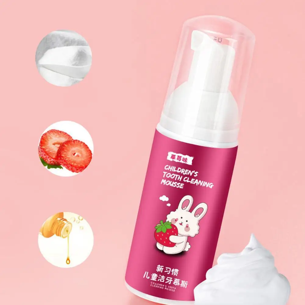 

Детская зубная паста 60 мл, детская зубная паста с пенным Наполнителем Для ласточки, бытовые повседневные принадлежности, клубника, апельсин