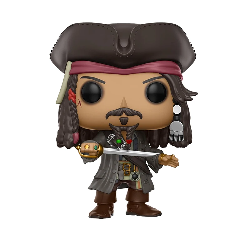 FUNKO POP пираты из карибов 5 Виниловая фигурка#273 Джек Воробей фигурка модель виниловая кукла игрушки детские игрушки подарок - Цвет: no retail box