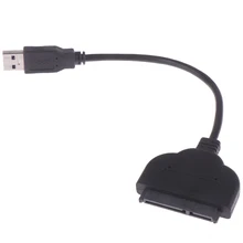 

Adapter SATA III Usb 3.0 3.1 Cable 22pin Converter External 2.5" SSD Hard Disk