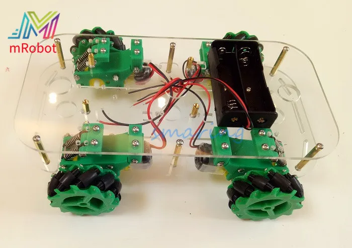 Mecanum Wheel Metal Smart Car Chassis with TT Motors Car Omni-Directional Car ROS Car Four-wheel Drive Car Mecanum Wheel Metal Smart Car Chassis with TT Motors Car Omni-Directional Car ROS Car Four-wheel Drive Car