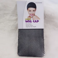 Filet à cheveux en Nylon noir pour femmes, matériaux pour la fabrication de perruques, élastiques extensibles, capuchon en maille, accessoires de doublure de perruque, vente en gros 5