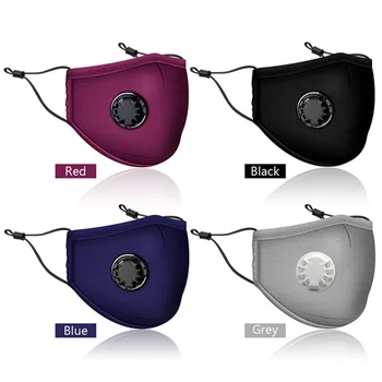 

Mouth Mask Dustproof Anti-fog Safety Protective Face Cover Mask With Eyes Shield Pollution Masks Earloop Fog Facemask Sport