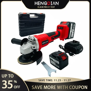 

125mm Angle Grinder 21V Cordless Rechargeable Brushless Electric Angle Grinder