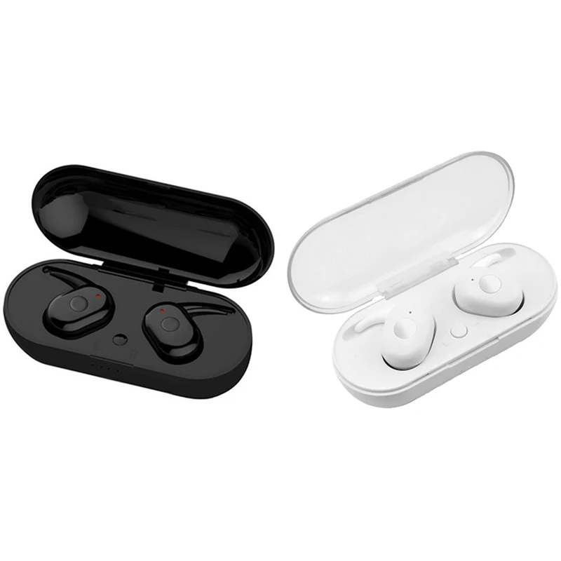 TWS наушники Bluetooth 5,0 беспроводные наушники спортивные наушники 3D стерео звук наушники с портативным микрофоном и зарядным устройством
