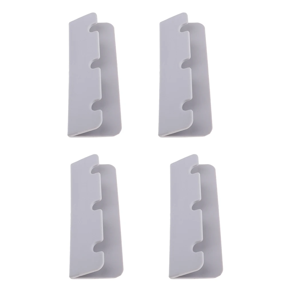 4 Pieces Durable Boat Seat Hook Clips Parts for Dinghy Yacht Fishing Boat