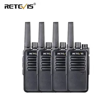 

Retevis RT68/668 Rugged Walkie Talkie 4pcs PMR PMR446 FRS Handy Two-Way Radio Station Emergency Walkie-Talkie Walkie Talkies