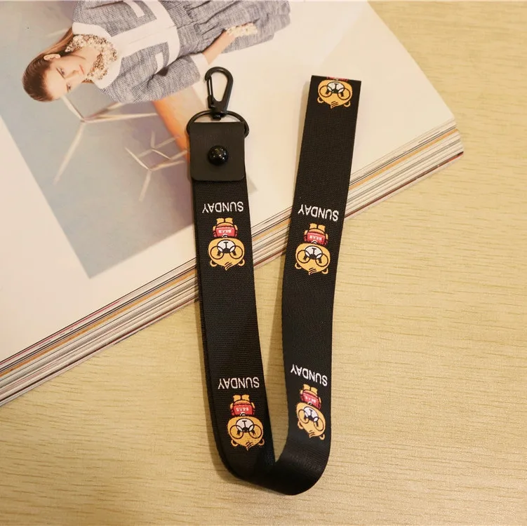 Sunday Wear Glasses Bear Webbing New Style Cartoon Animation Phone Case Keychain Handmade DIY Accessory Material