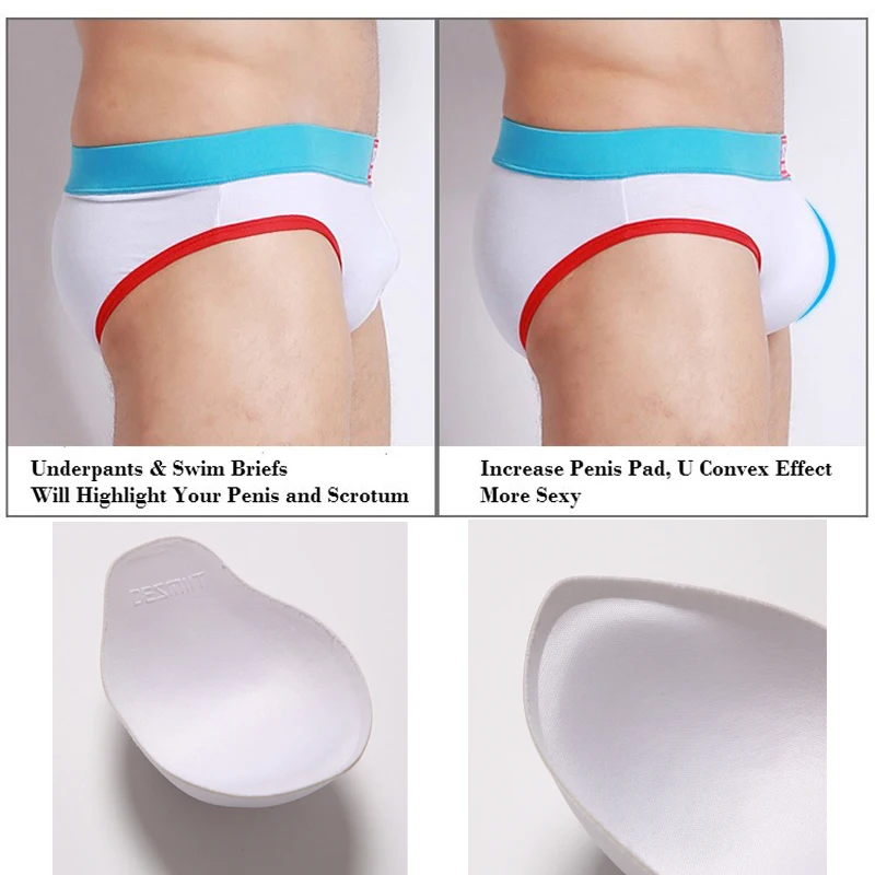 2 шт./лот сексуальные мужские плавки для купания пусковая площадка увеличения