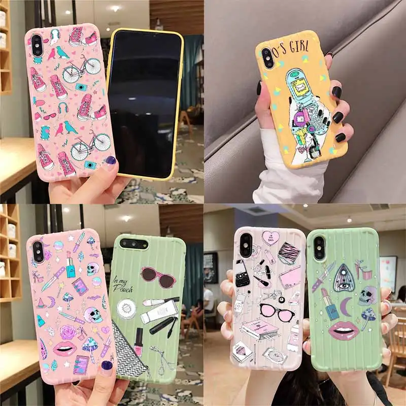 Чехол для телефона Girly Pastel Witch Goth Trolley iPhone 11 Pro Max X XS MAX 8 7 6S Plus | Мобильные телефоны и