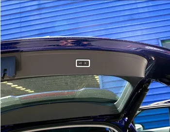 

Fit for Special modification of 18 Audi q5l trunk switch trim frame boot switch trim light strip interior trim