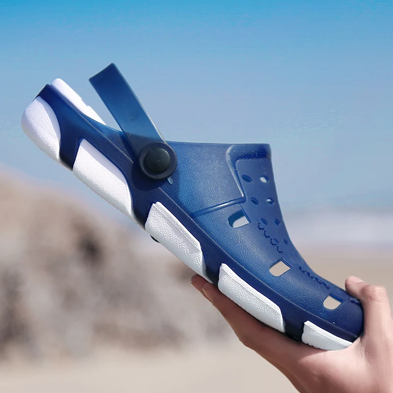 

Original Garden Flip Flops Band Quick Drying Water Shoes Men Jelly Sport Summer Beach Aqua Slipper Outdoor Sandals Sea Shoes