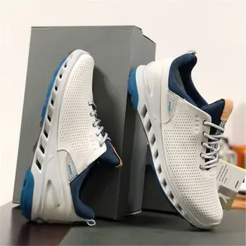 

Genuine Leather Golf Shoes Men Anti Slip Golfers Footwears Outdoor Jogging Walking Shoes Men High Quality Golf Sneakers