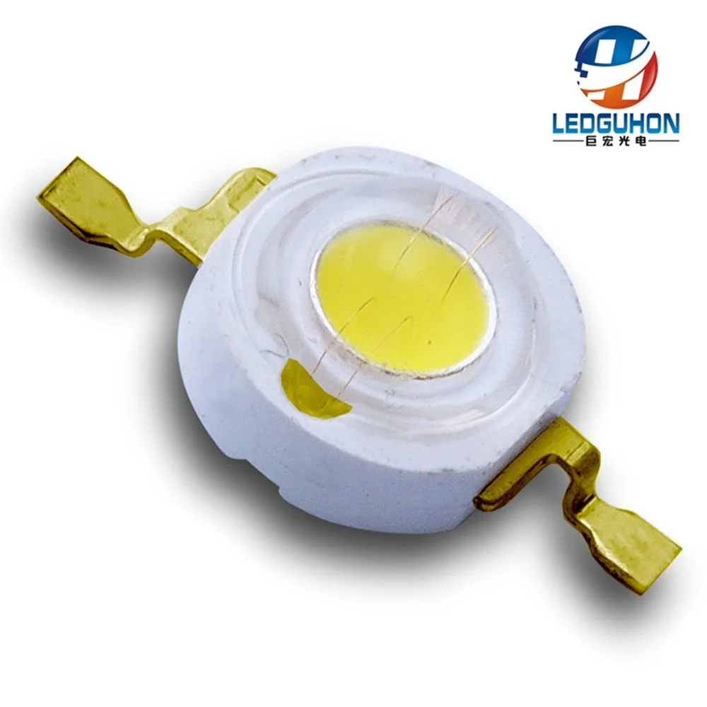 Позолоченная рамка 1 Вт белый светодиодный Диод|diode led|diodes 1wdiode led 1w |