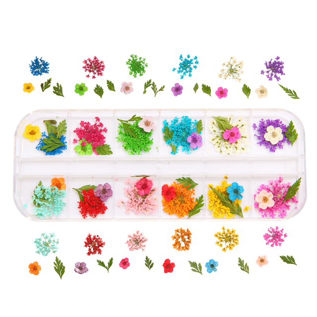 Dried Flowers Dry Plants for Resin Molds Fillings Epoxy Resin Pendant Necklace Jewelry Making Craft DIY Nail Art Decoration