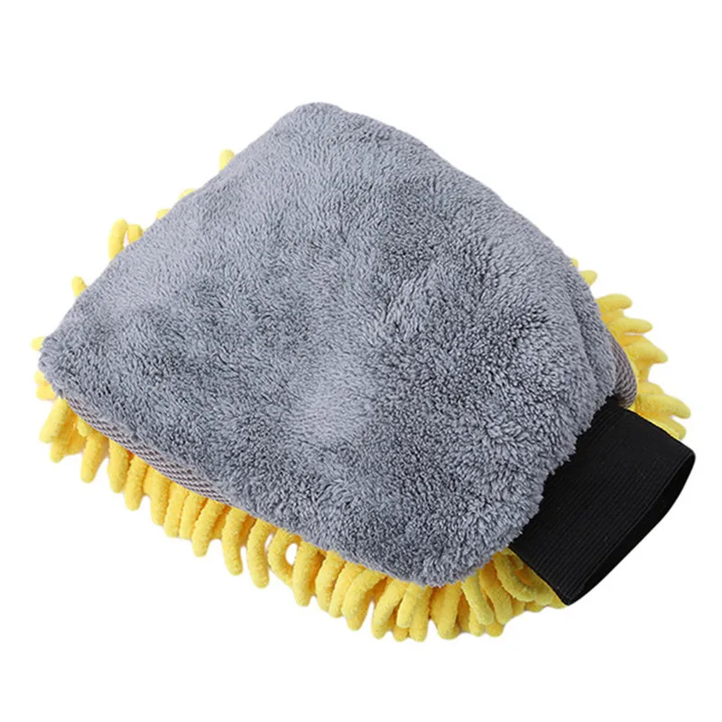 Супер микрофибра для мытья окон автомобиля ткань для чистки пыли полотенце в виде перчатки аксессуары для дома