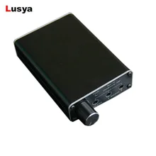 Dual TPA6120 Portable HiFi Full Balanced Audio earphone Amp headphone amplifier supports single ended input output T1397