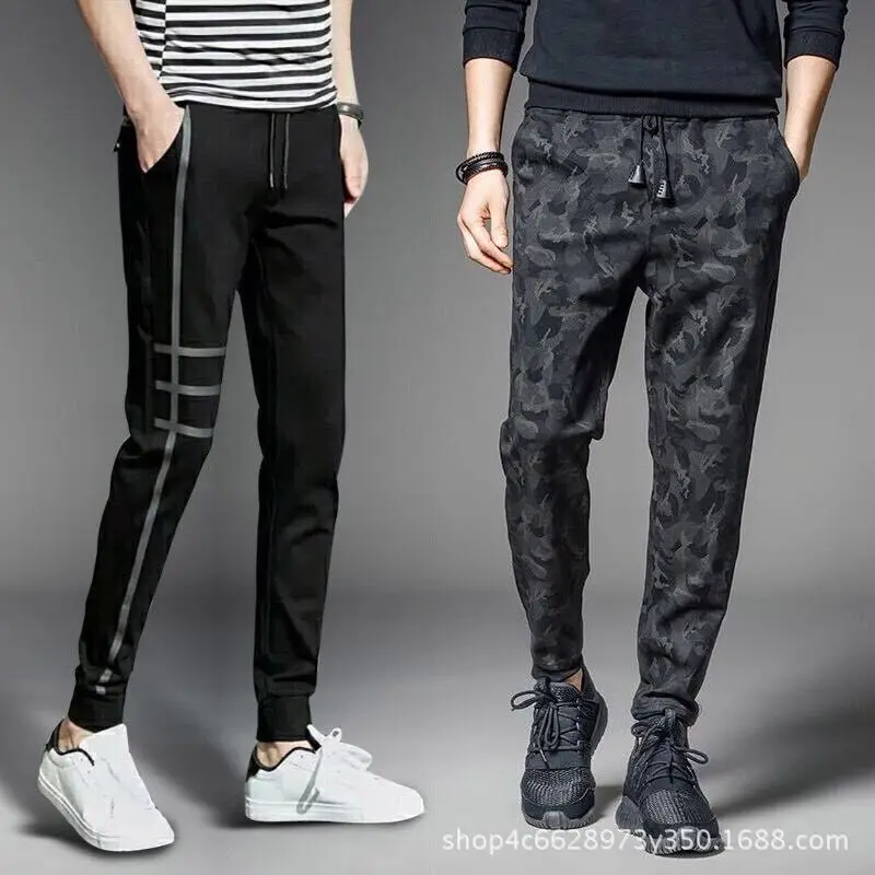 

To Fight a Lot of Supply of Goods Spring And Summer MEN'S Casual Pants Korean-style Students Athletic Pants Men's Teenager Loose