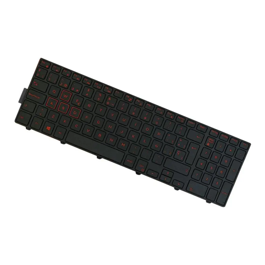 Испанская раскладка сменная Клавиатура для ноутбука для Dell Inspiron Gaming 15 7000 Series 7557 7559 15-7559 клавиатура для ноутбуков Фирменная Новинка