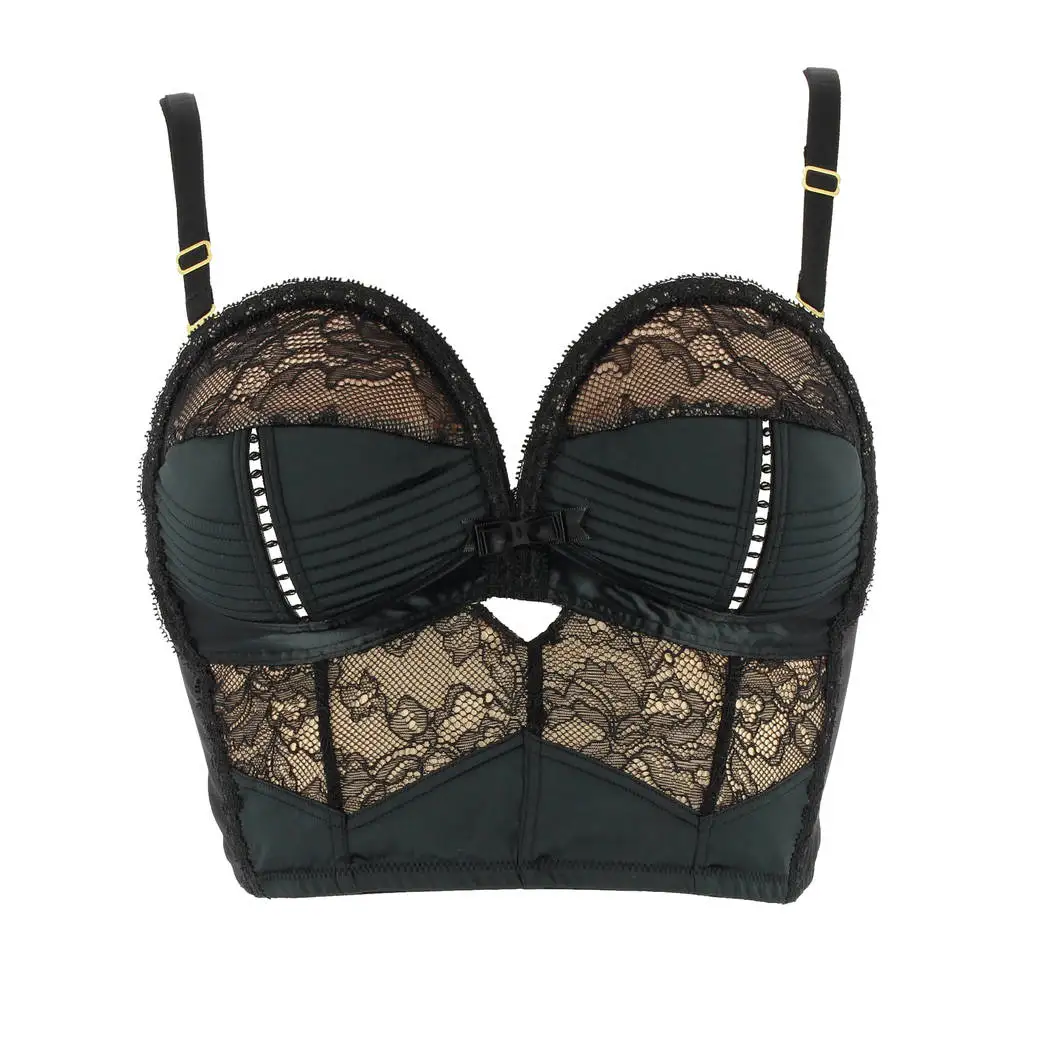 Dita Von Her сексуальный кружевной тонкий бюстгальтер без бретелек 75B75C