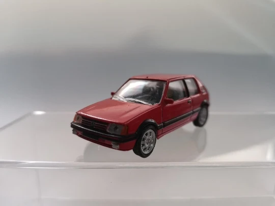 Модель автомобиля NOR EV 1:64 Peugeot 205 GTI из сплава Литые металлические игрушки подарок