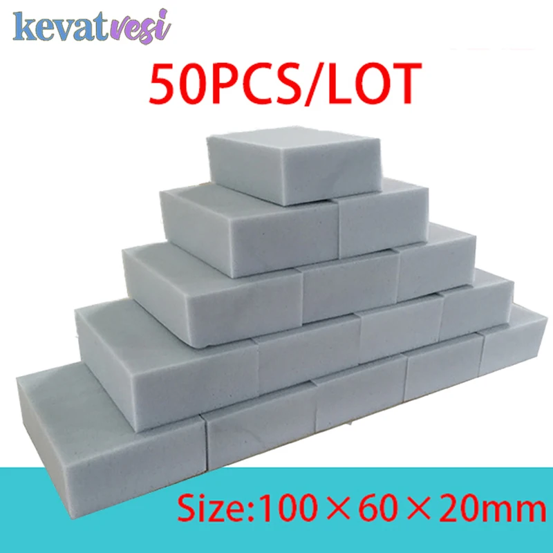 Melamine Sponge Eraser Multi-Functional Bathroom Kitchen High-Density 50pcs/Lot Wholesale