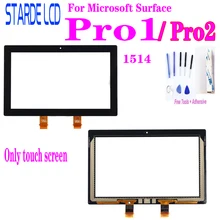 For Microsoft Surface Pro1 Pro 1 1514 Pro2 Pro 2 1601 Touch Screen Digitizer Glass Replacement Not LCD