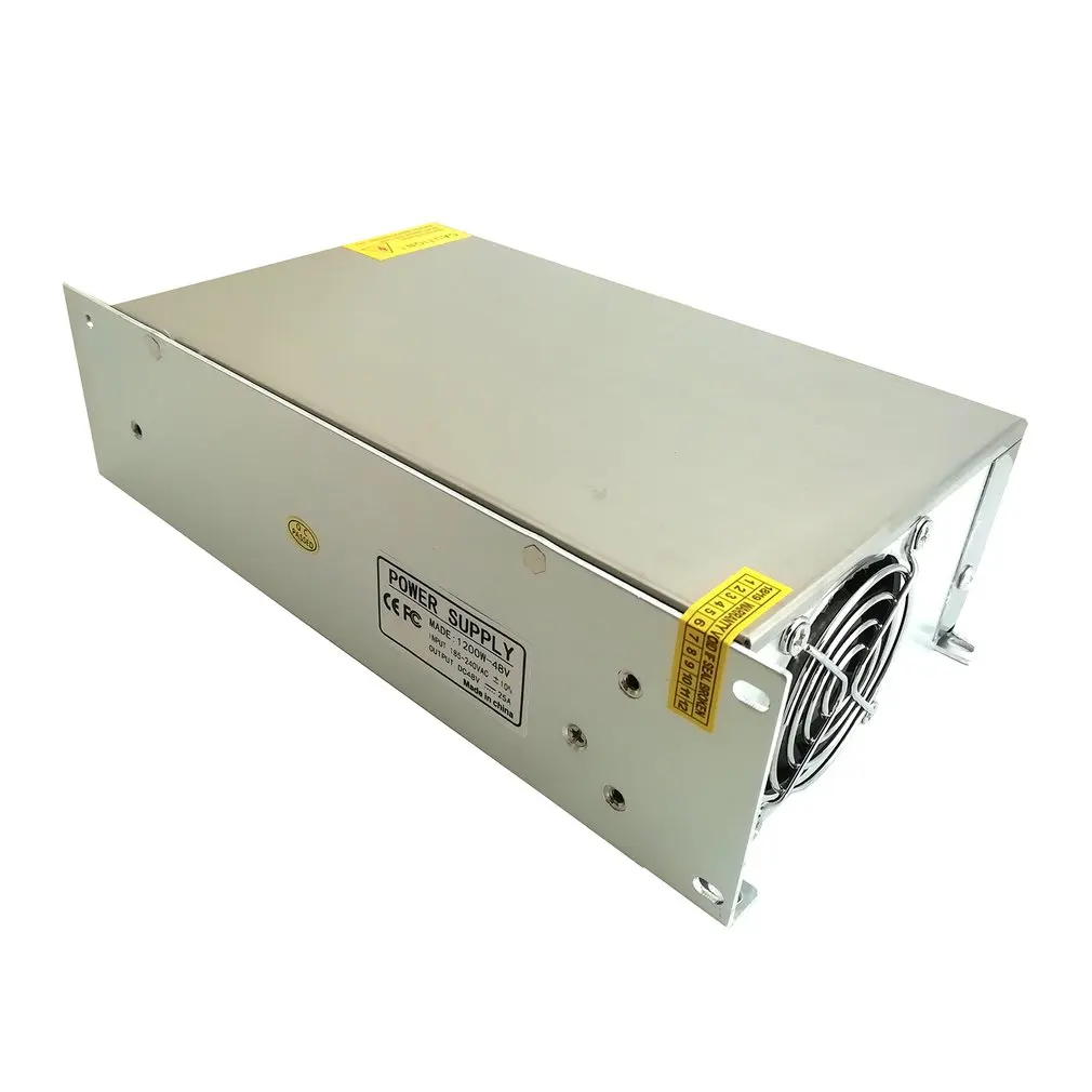 

DC 48V 25A 1200W LED Driver Switching Power Supply Adapter Monitor power supply Industrial Power Transformer Outdoor