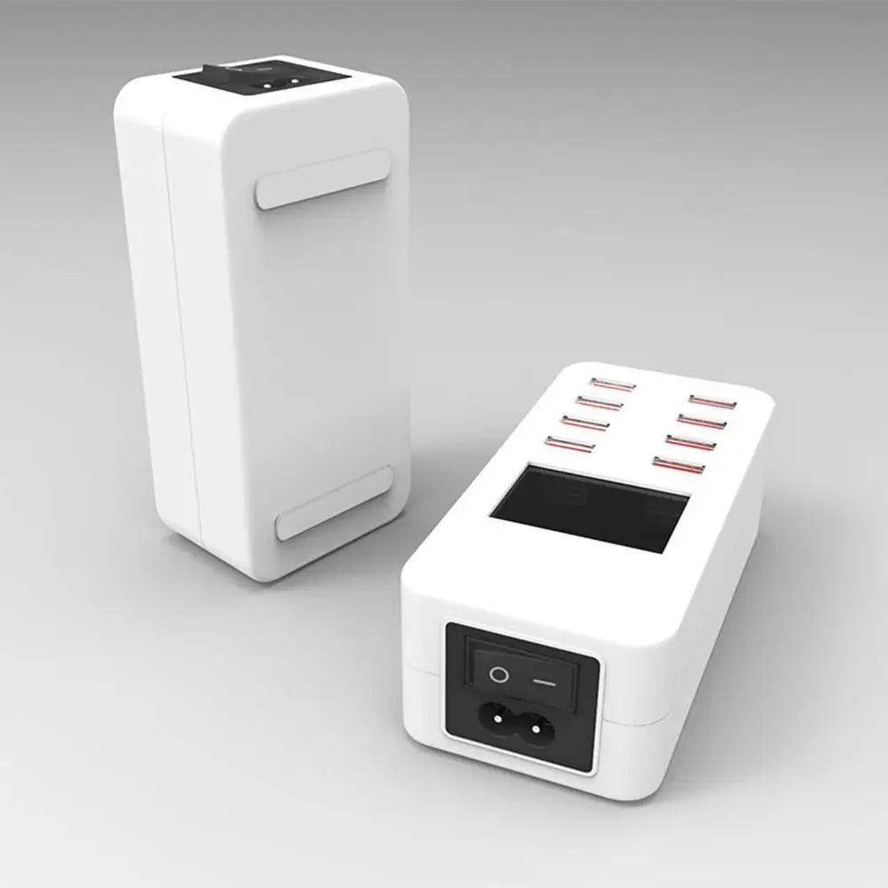 Смарт USB зарядное устройство светодиодный дисплей 8 Порт 40 Вт Быстрая зарядка для iPhone для samsung для huawei для Xiaomi мобильного телефона