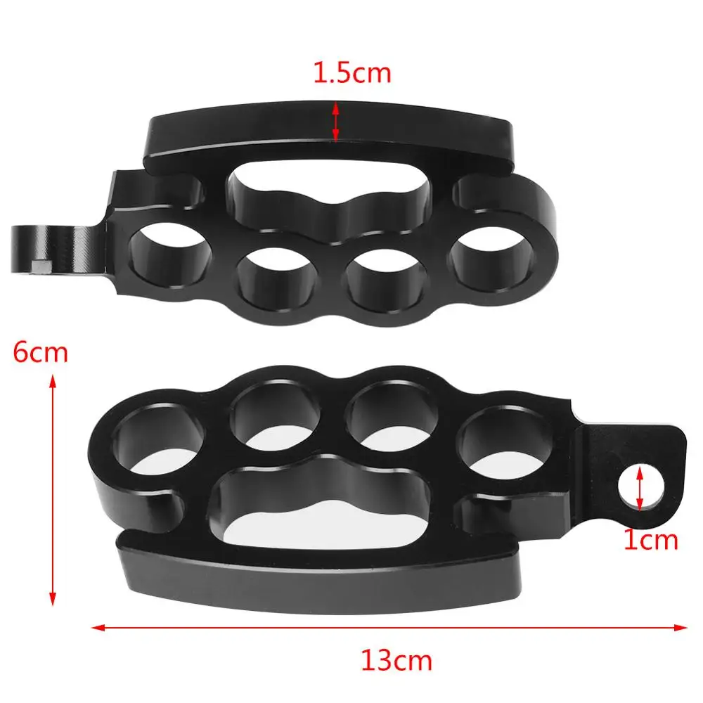 130 мм мотоциклетные летающие подножки для ног, управляемые подножки, подножки под заказ, педаль для Harley Sportster XL Dyna Softail V-Rod, новинка - Цвет: Black
