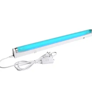 

Germicidal Sterilizer UV LED Lamp Ultraviolet Quartz Linear Light Ozone Generator Disinfection Deodor Bar Tube (US Plug)