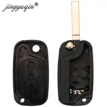 Keyforkess 10pcs 2/3 pulsanti Flip Remote Car Key Shell Case per Renault Fluence Clio Megane Kangoo 5 Keyforkess 10pcs 2/3 pulsanti Flip Remote Car Key Shell Case per Renault Fluence Clio Megane Kangoo - Jingyuqin 10pcs 2 3 pulsanti Flip Remote Car Key Shell Case per Renault Fluence Clio