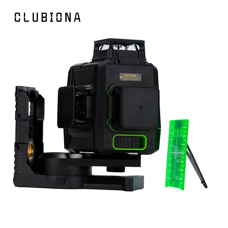 Clubiona CE certificated 3D Self Leveling Laser Level with 360 degrees German Brand Laser Diode Super Powerful green Laser Line|Laser Rangefinders| - AliExpress