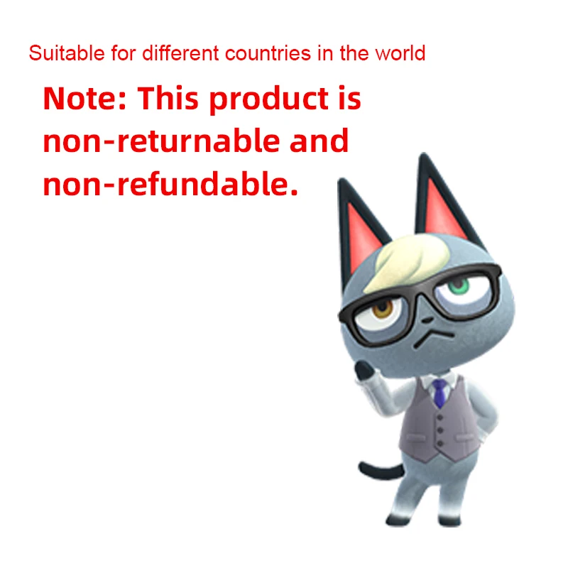 

Animal Crossing New Horizons Online Recharge Service Judy/Raymond/Dom[Digital Code] Does not support refunds !Not Amiibo Card