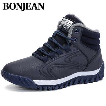 

20 Unisex Style Adult Fashion Boots Winter Warm Fur Men Shoes Ankle Safety Lover Shoes Thick Snow Boots Outdoor Non-slip Boots