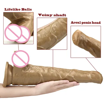 Super Long Dildo Big Size Sex Toys For Woman Large Dick With Suction Cup Fisting Sexy Horse Cock Giant G-Spot Massager Fake Tool 5