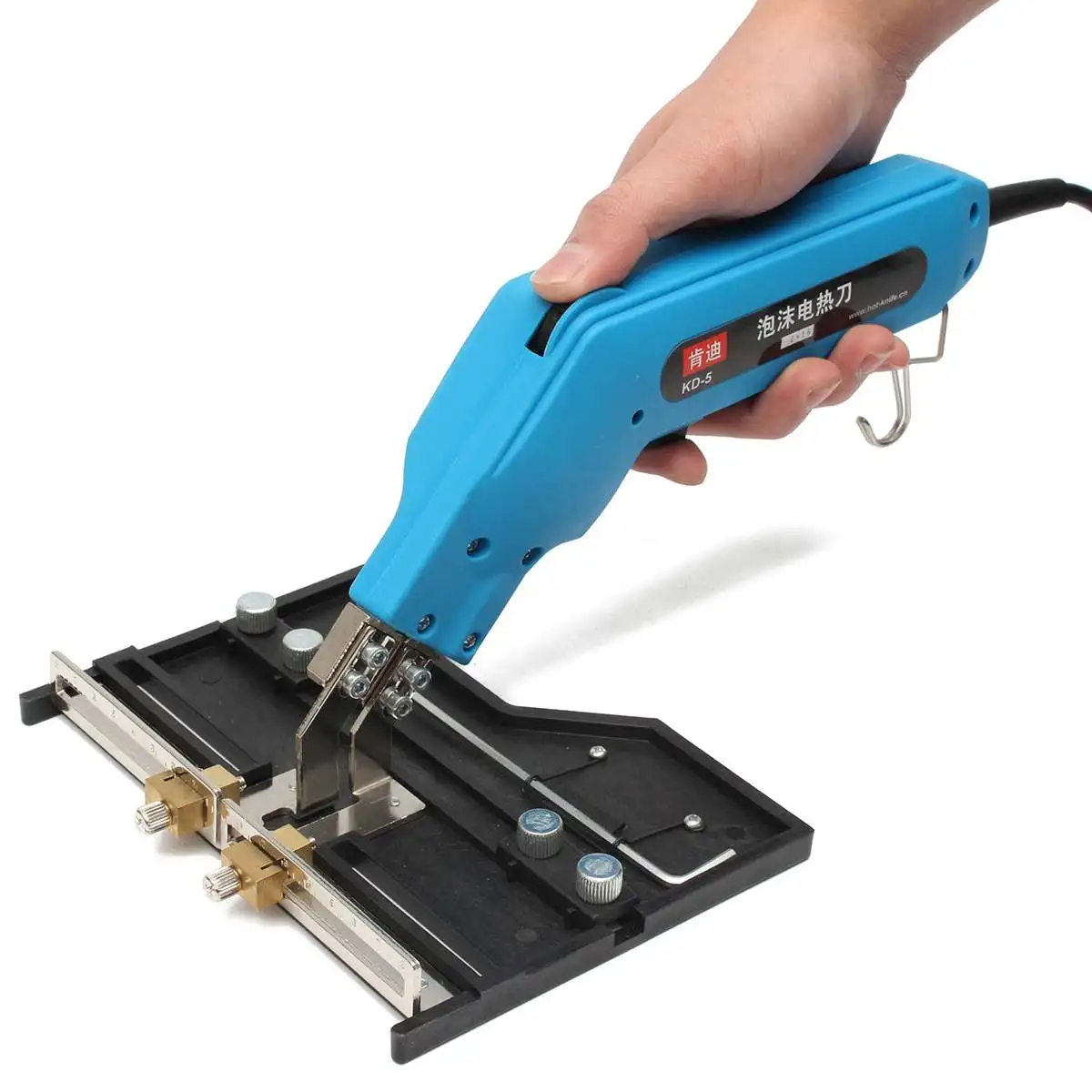 

230V/110V Large Groove Electric Foam Cutting Knife Heating Cutter Foam Carving Tool Electric Cutting Knife Blade Slotting Board