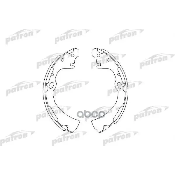 Колодки Тормозные Барабанные Nissan: Pick Up 87-98, Terrano I 87-95, Urvan Автобус 89-96, Urvan Фургон 87-97 PATRON арт. PSP282