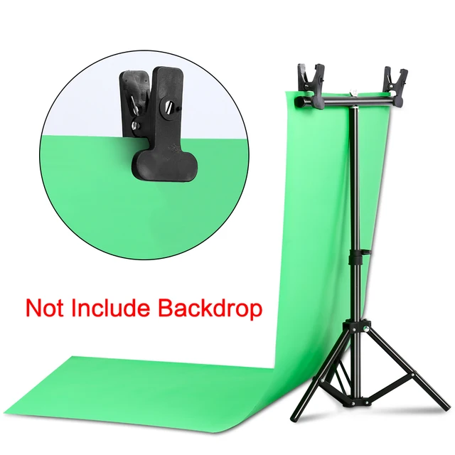 Photography T-shape Background Backdrop Stand Frame Support System For Photo Studio Video Chroma Key Green Screen With Stand 6 Photography T-shape Background Backdrop Stand Frame Support System For Photo Studio Video Chroma Key Green Screen With Stand 6