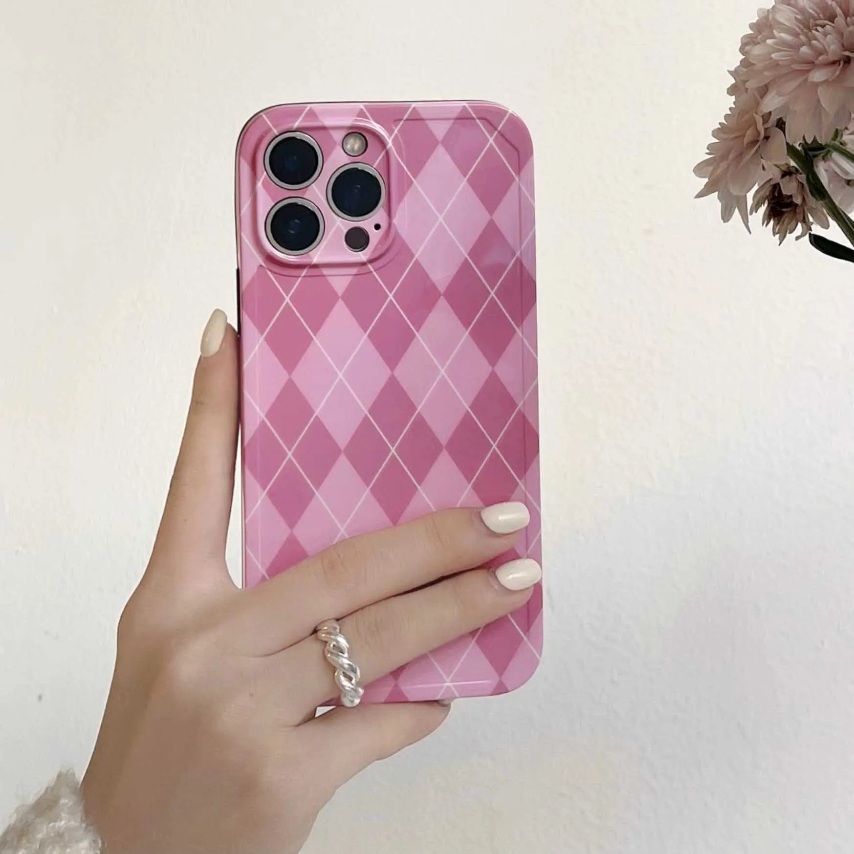 Rozovyj Chehol So Strazami I Setkoj Dlya Devochek Chehol Dlya Telefona Iphone 13promax 7 8 Plus Xr X Xs Xsmax 11 12 13 Pro Max 8 Plus Myagkij Chehol Mobilnye Telefony I Aksessuary Aliekspress
